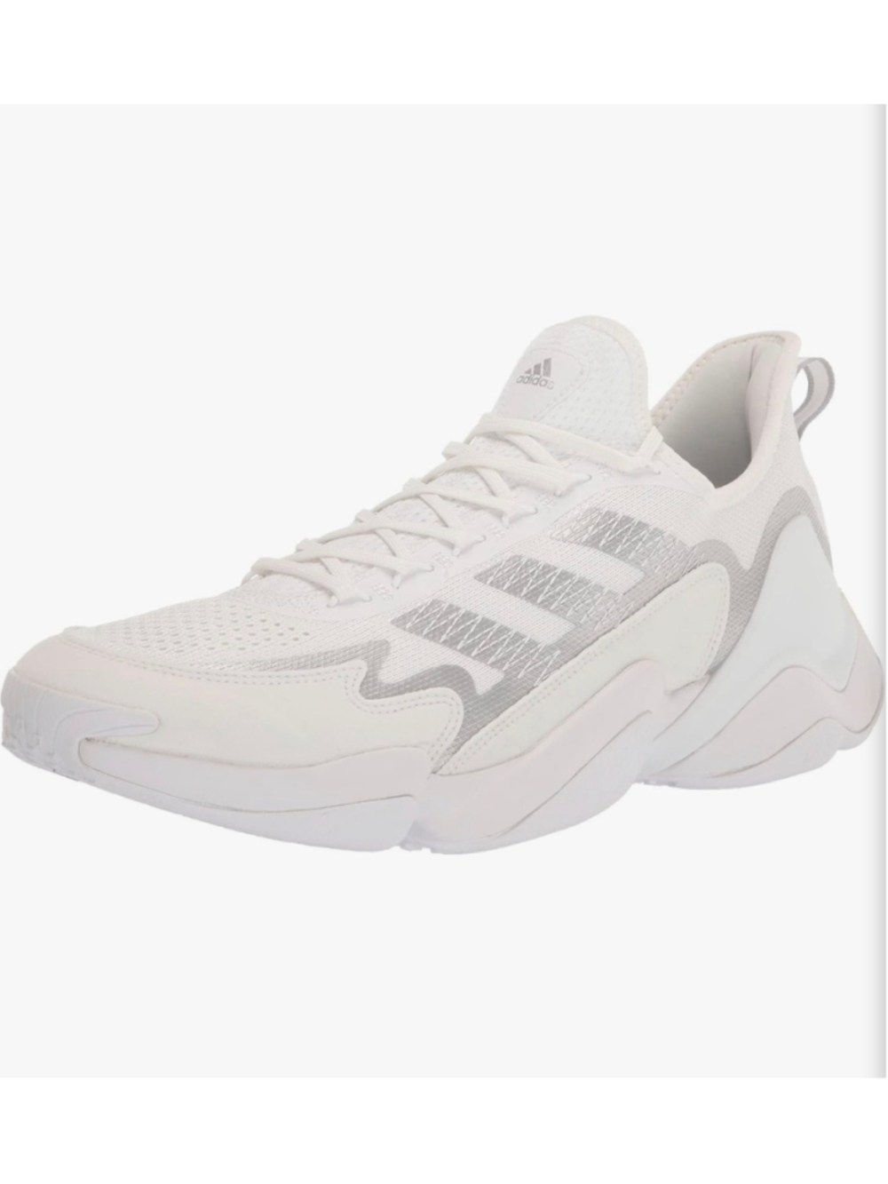 New Adidas Men’s Adult Impact Flx Football Shoe size 13 white / silver